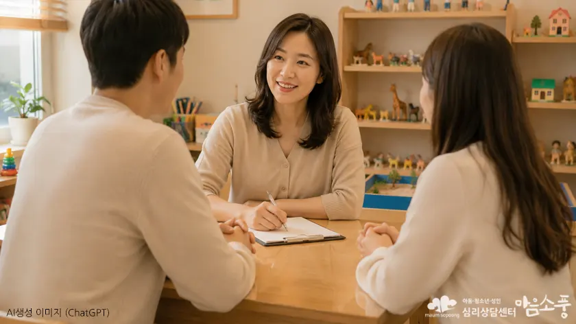 부모와 보호자가 함께 알아두면 좋은 점 놀이치료는 아이만의 변화가 아니라 가족의 이해가 함께할 때 더욱 효과적입니다